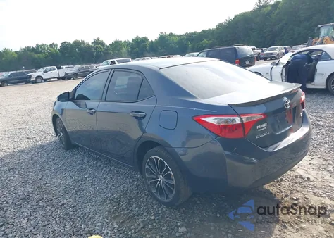 2014 Toyota Corolla S Plus from USA, damaged, VIN 2T1BURHE3EC224295